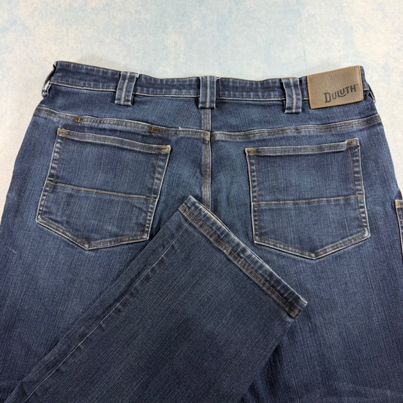 Duluth Trading Co Other - Duluth Ballroom Double Flex Jeans Mens 38x30 Blue Excellent Relaxed Fit Denim